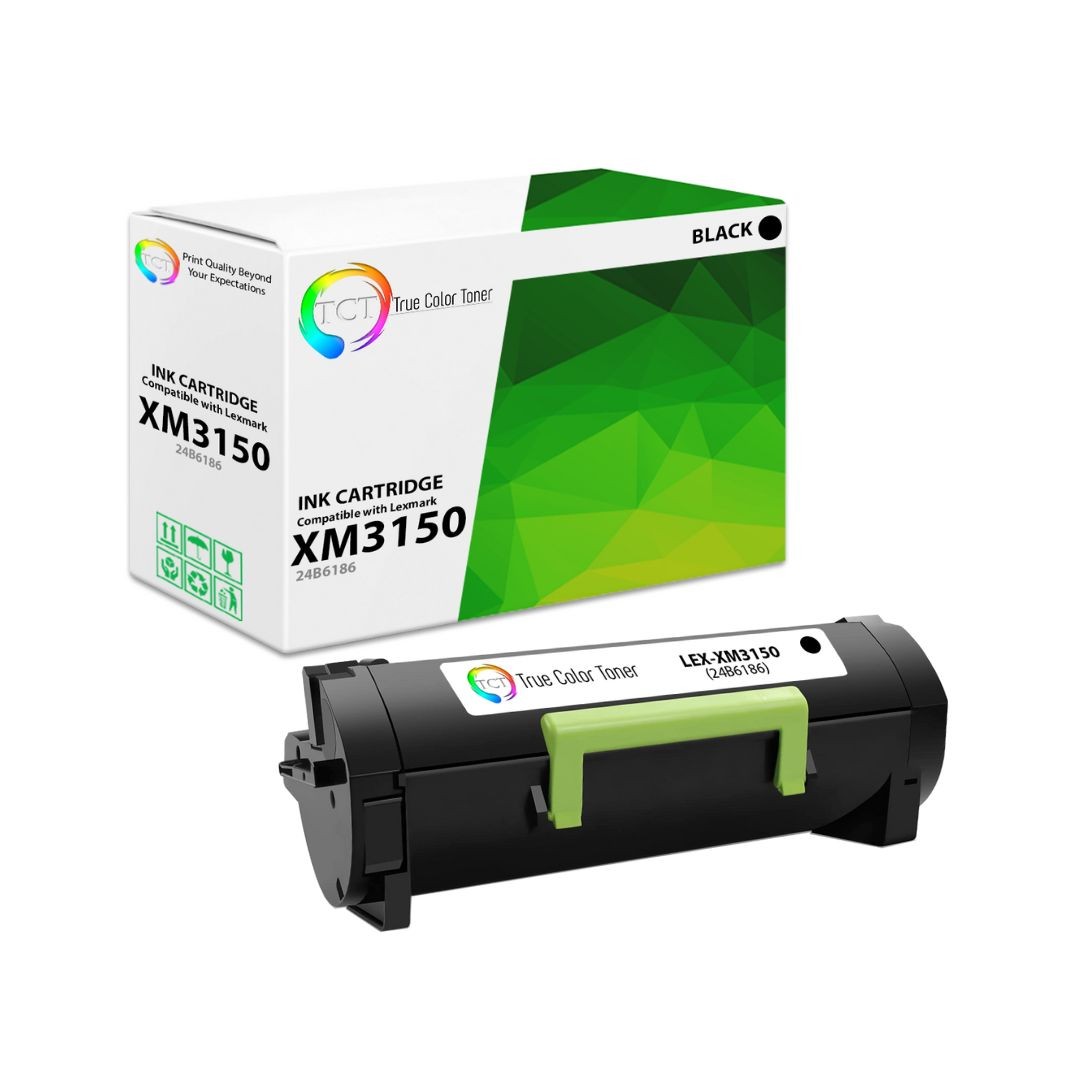 TCT 24B6186 For Lexmark XM3150 Extra HY Premium Black Compatible Toner
