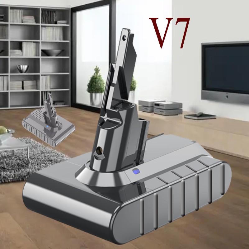 For Dyson V7 6AH High Capacity Battery SV11 V7 Animal V7 Extr 21.6Volt Battery