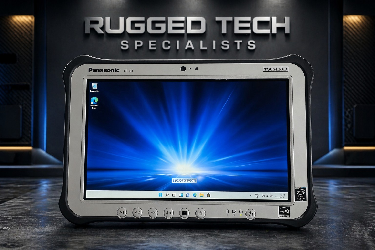 Panasonic Toughpad FZ-G1 i5 8GB 128GB SSD RJ45 Win 11 A Grade Tablet