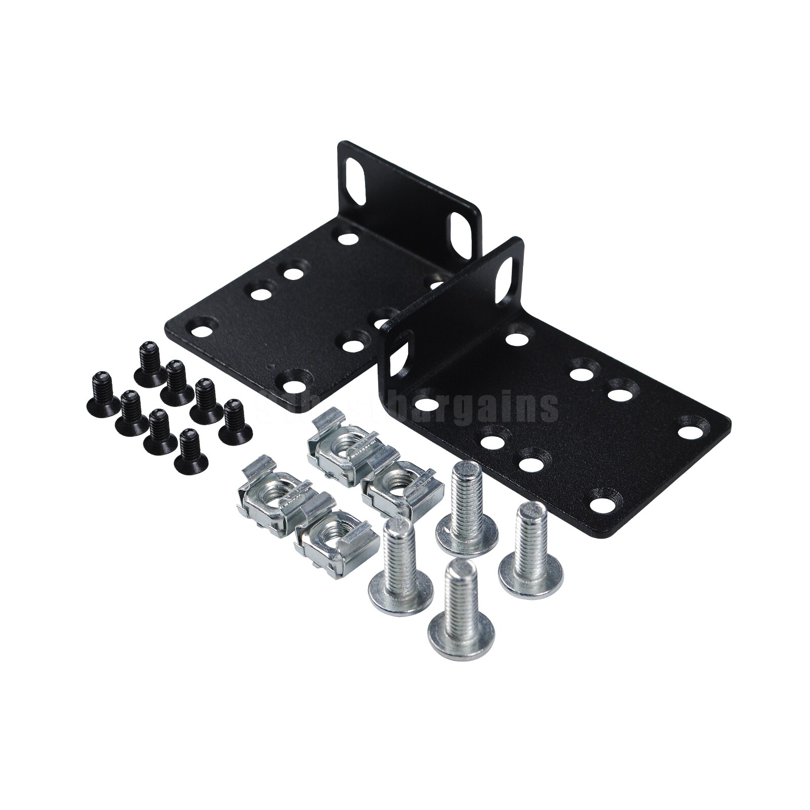 1Pair Rack Mount Bracket Kit Ears for Cisco SG100-24 SG200-18 SG200-26 SG200-26P