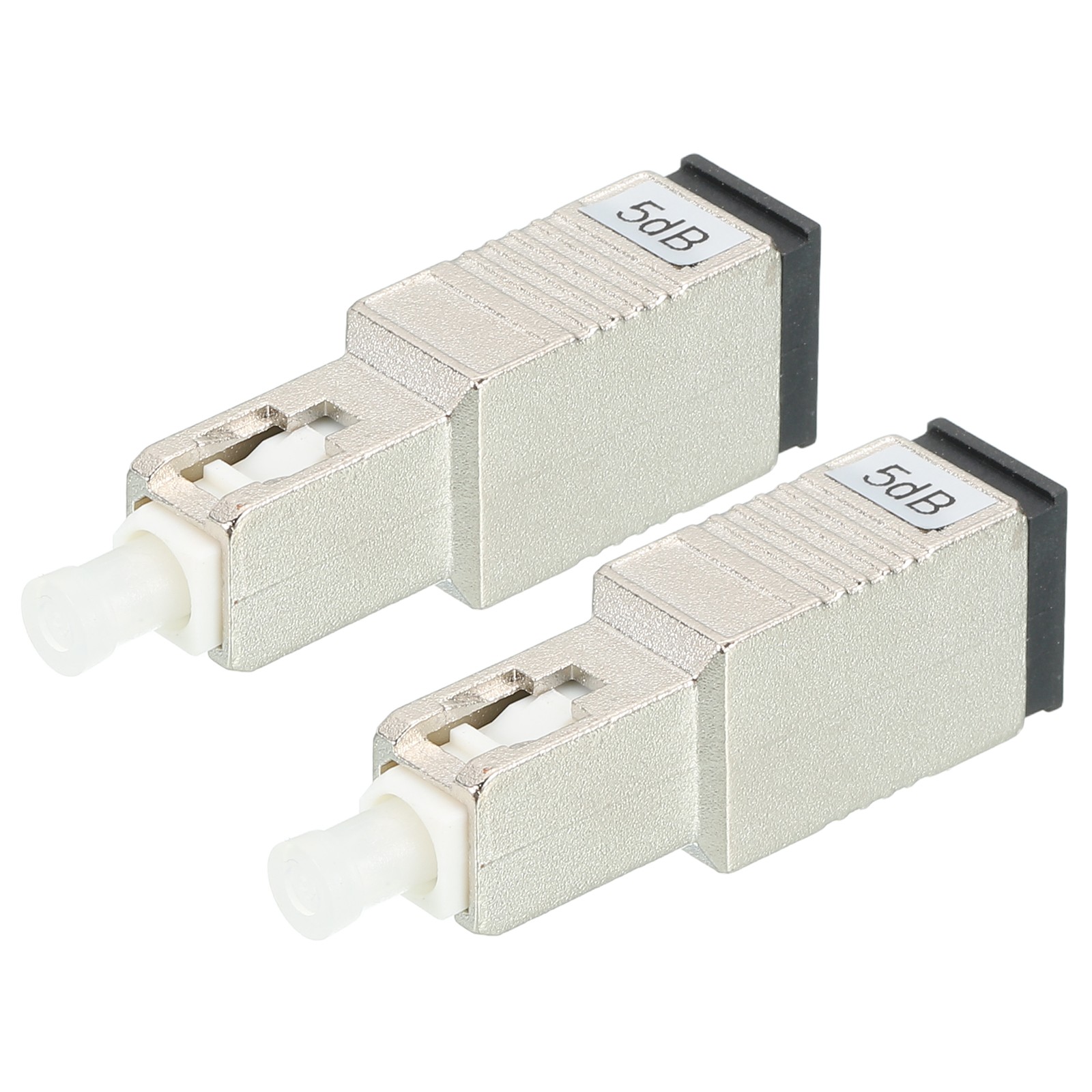 2Pcs Fiber Optic Attenuator 5dB SC/UPC Single Mode Male-Female Fiber Attenuator