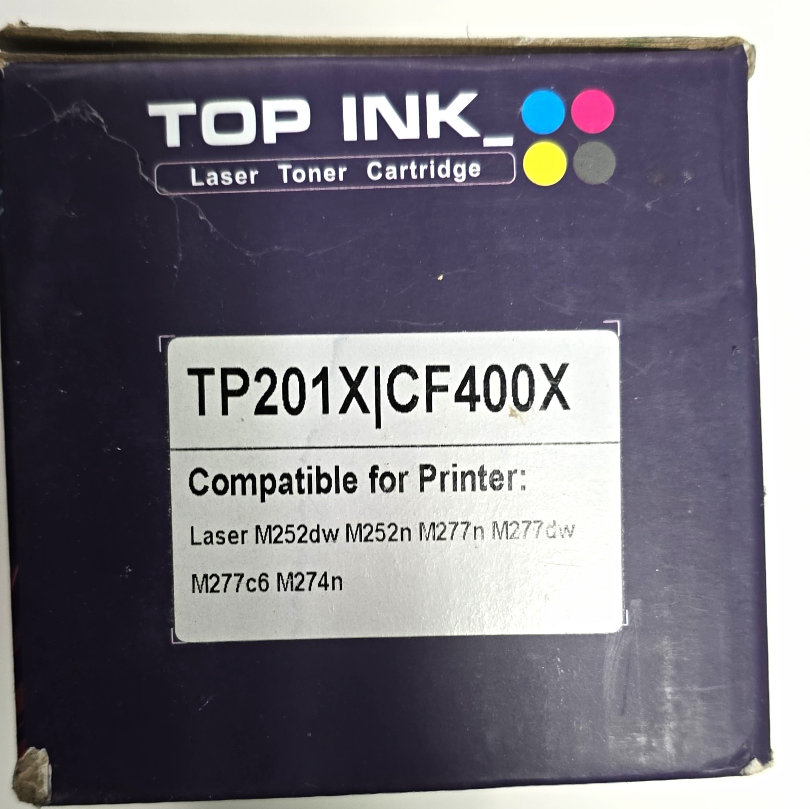 TOP INK Black Laser Compatible Toner TP201X/CF400X for HP Laser M252 M277