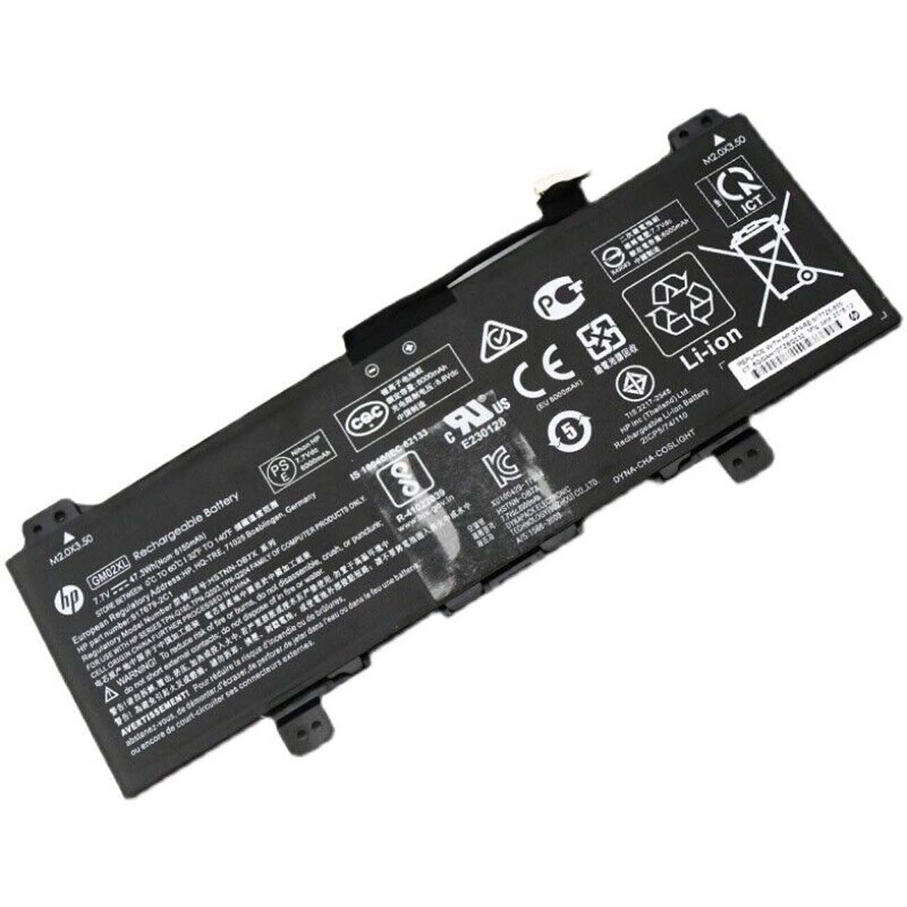 Genuine Battery GM02XL HSTNN-DB7X For HP Chromebook 14 G5 11 G6 EE X360 11-AE