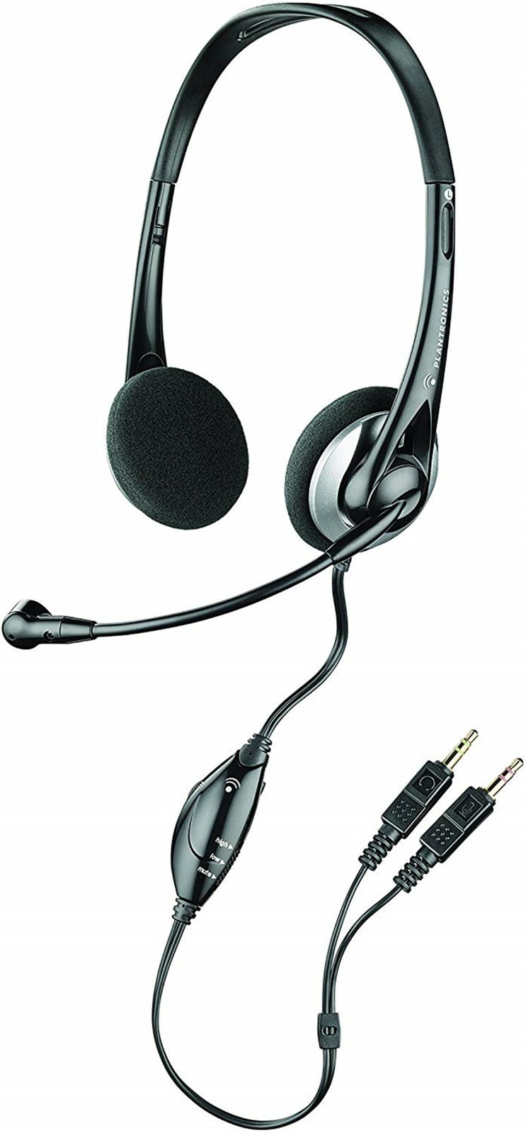 Plantronics Audio 326 Wired Noise Canceling PC Stereo Headset