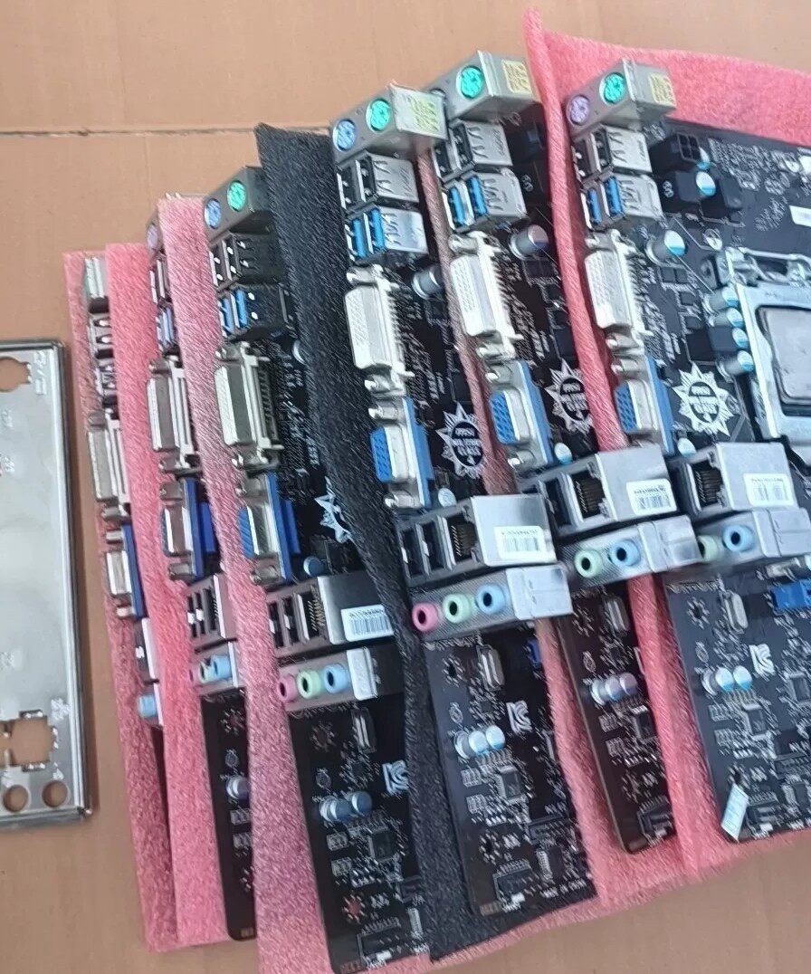 Used MSI H81M-P33 Motherboard + Intel i3-4160 CPU LGA1150 DDR3 With I/O Shield