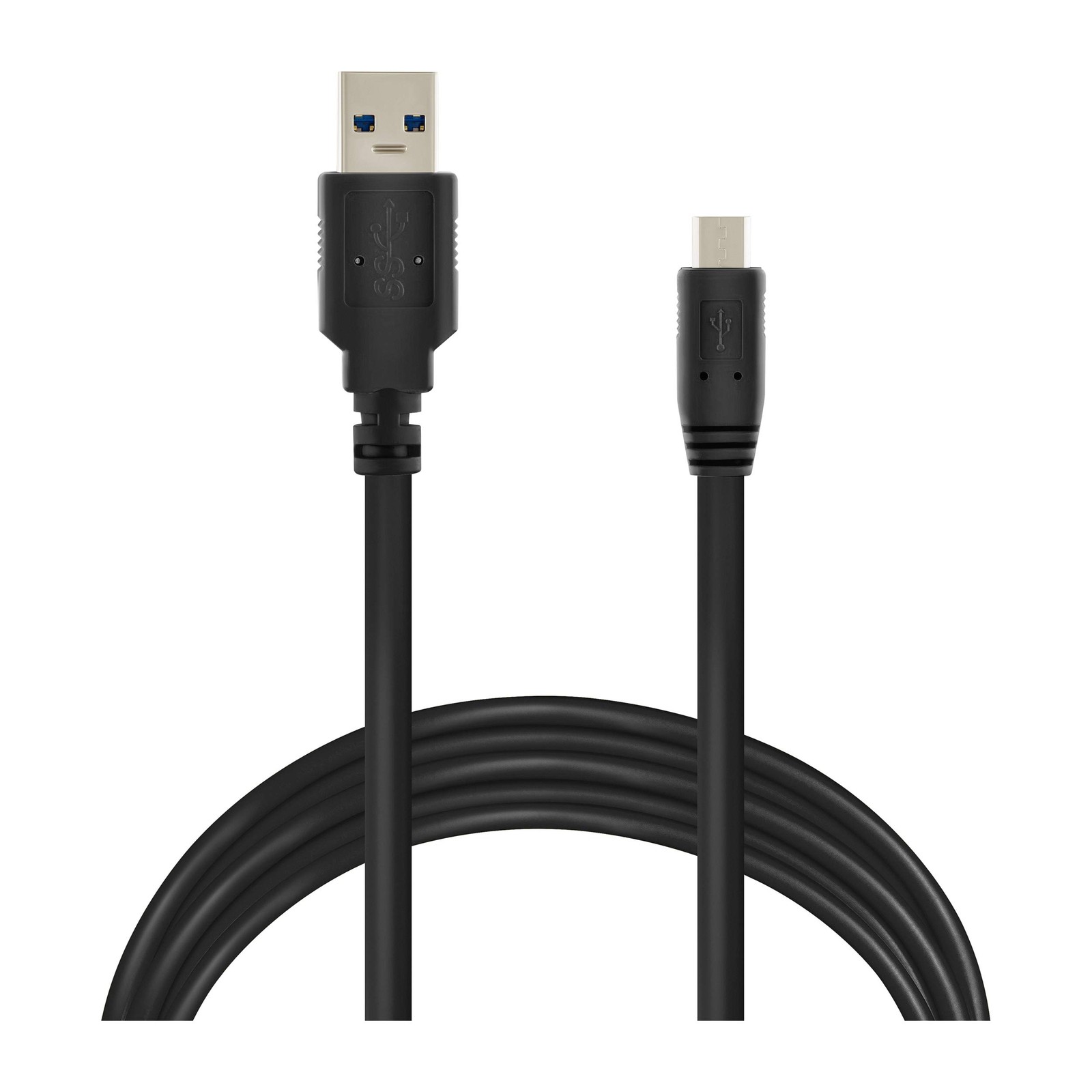 Vebner 20-Foot Micro USB - USB-A to Micro-B - Cable Compatible with Black 