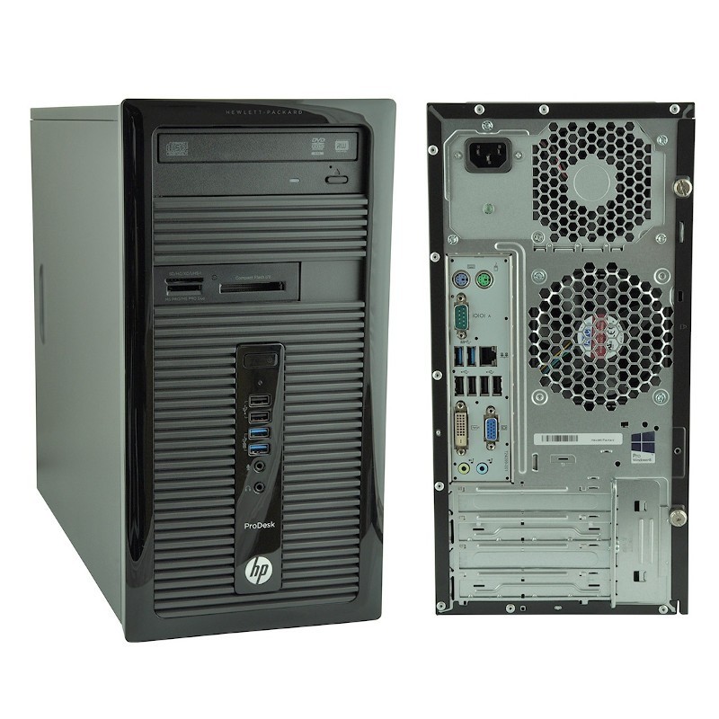 Windows XP PRO SP3 32bit Computer Desktop PC RS232 9 Pin Serial Port DVDROM