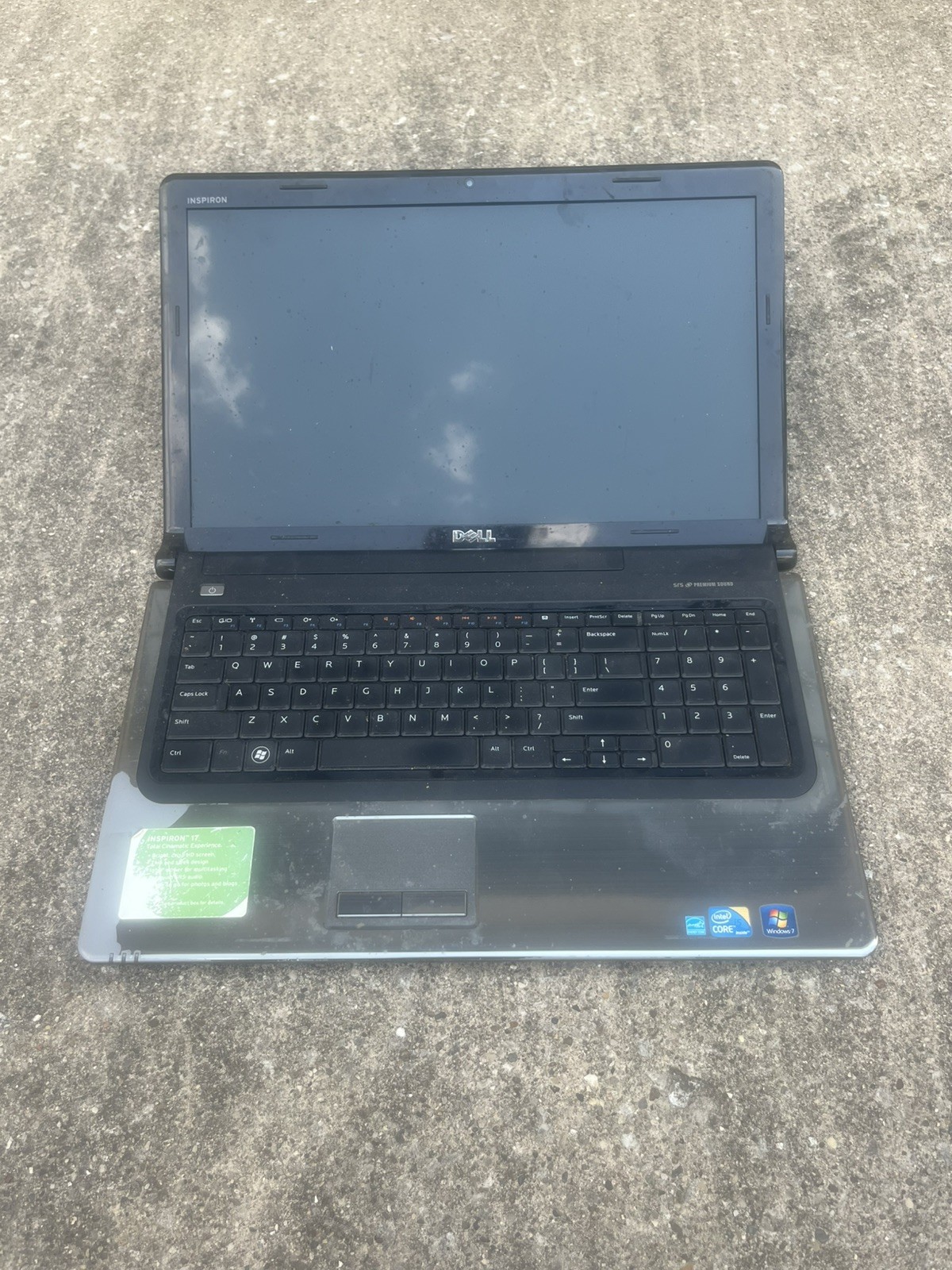 Inspiron 1764 Booted Windows Hard Drive 500 SSD With Cord