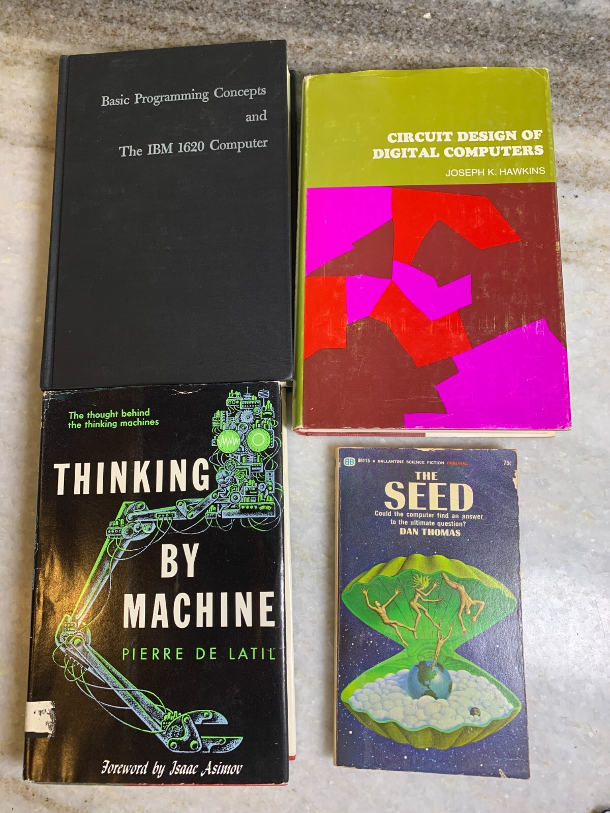 Rare EARLY 1950s 50s 1960s 60s Artificial Intelligence Computer Computing Books