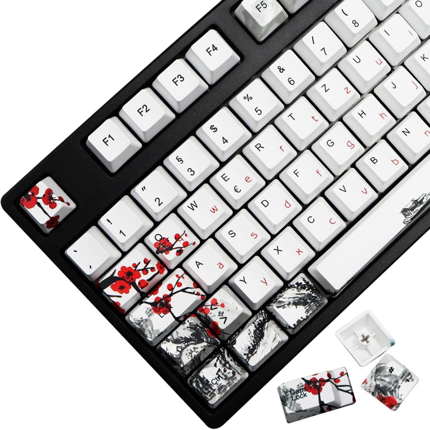 Keycaps 111 Set for Mechanical Keyboard Custom PBT OEM Profile KeyCaps