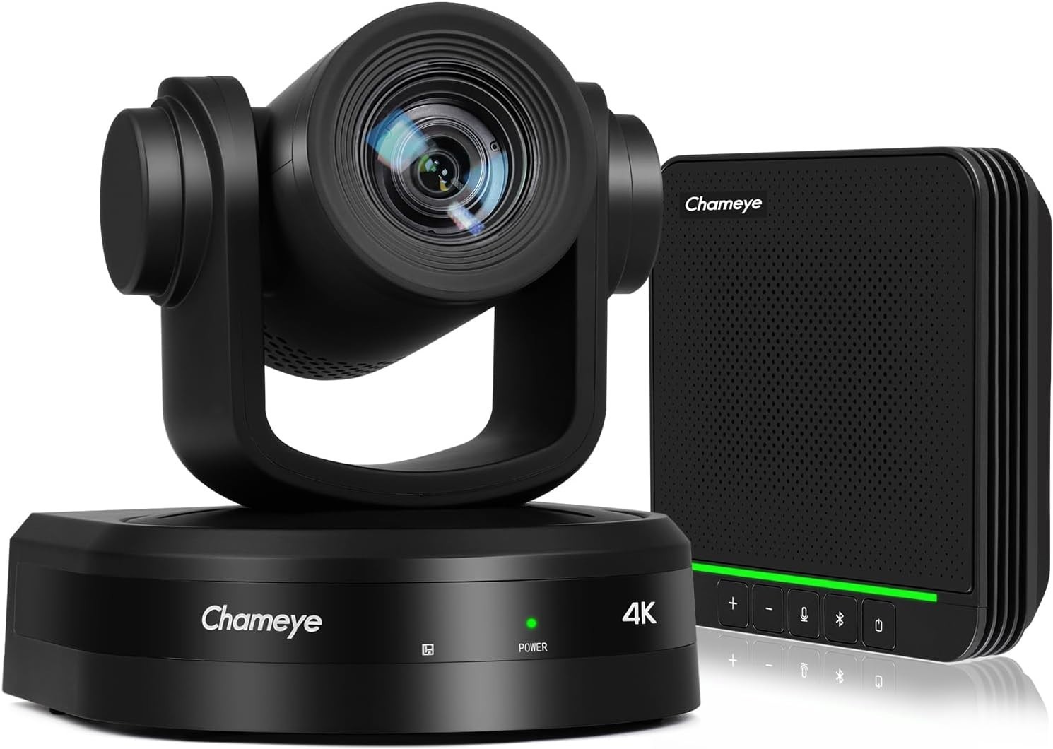 Chameye 4K Video Conference Room Camera, AI Auto Tracking PTZ Camera 4K 20X Zoom