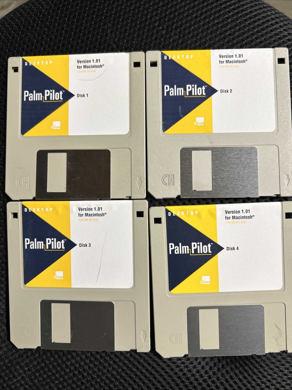 US Robotics Palm Pilot Desktop v1.0 1997 Apple Macintosh Software 3.5" Floppy