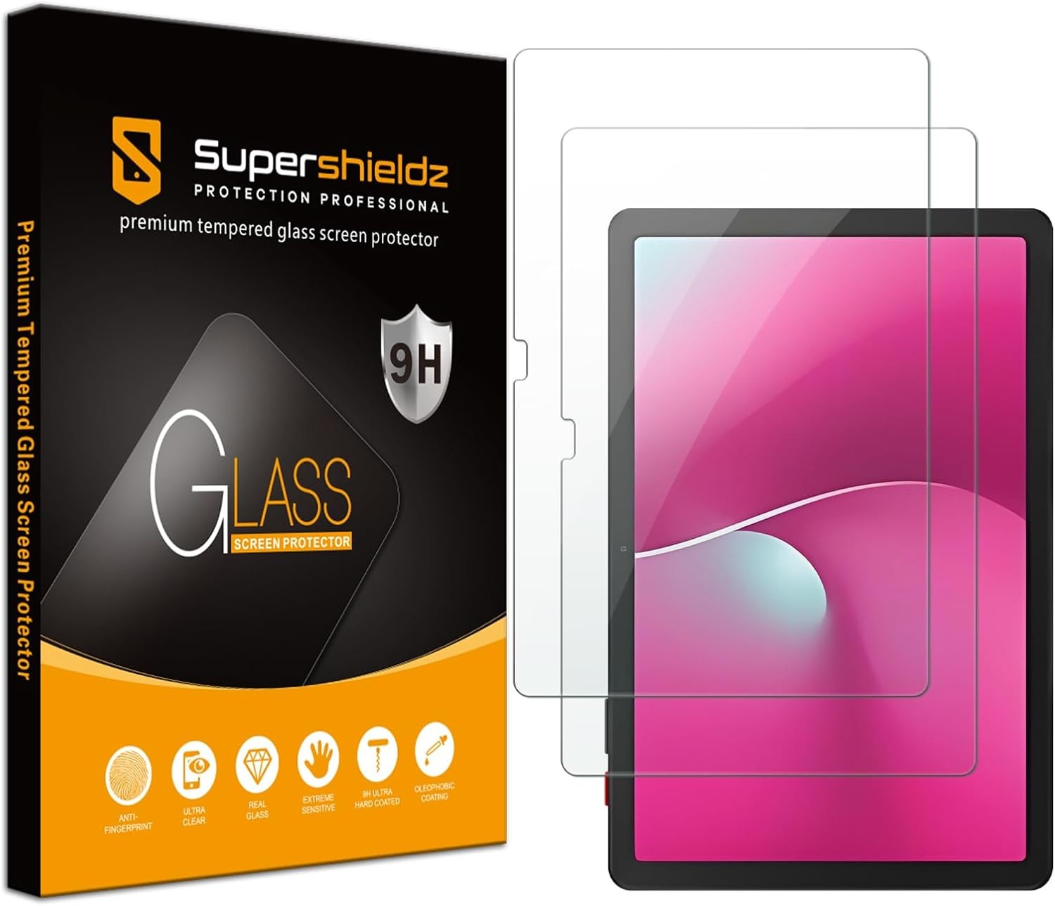 Sleeve for T-Mobile Revvl Tab 2 10.1 inch - Tempered Glass, Anti Scratch
