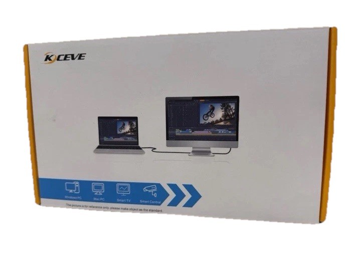 KCEVE 4K HDMI USB3.0 KVM Switch 4x1 Model KC-KVM401A *BRAND NEW*