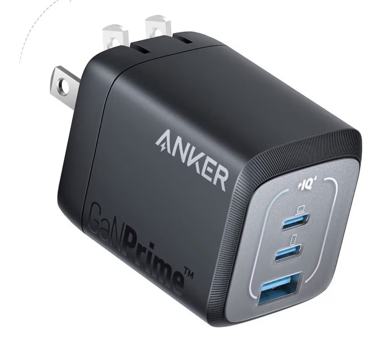 Anker Prime 67W USB C GaN Charger, 3-Port Compact Fast PPS Charger, for MacBook