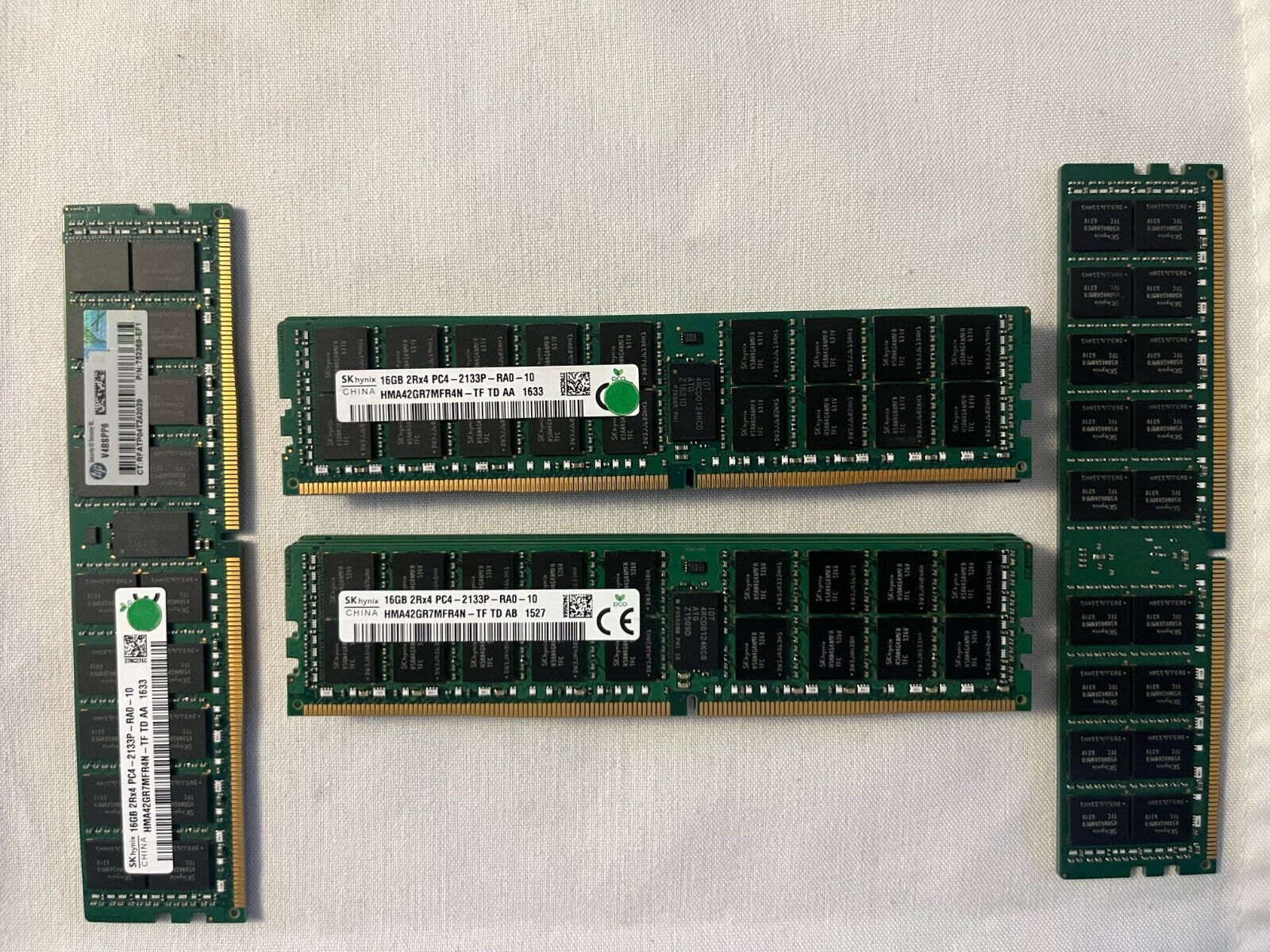 SK Hynix 16GB (1X16GB) 2Rx4 PC4 (DDR4) 2133P-RA0-10 HMA42GR7MFR4N-TF-TD