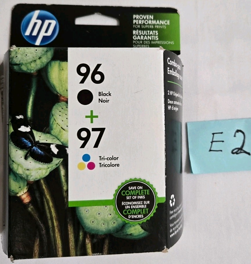 Genuine HP 96/97 Combo-pack C9353FN Inkjet Print Cartridges - 08/2015