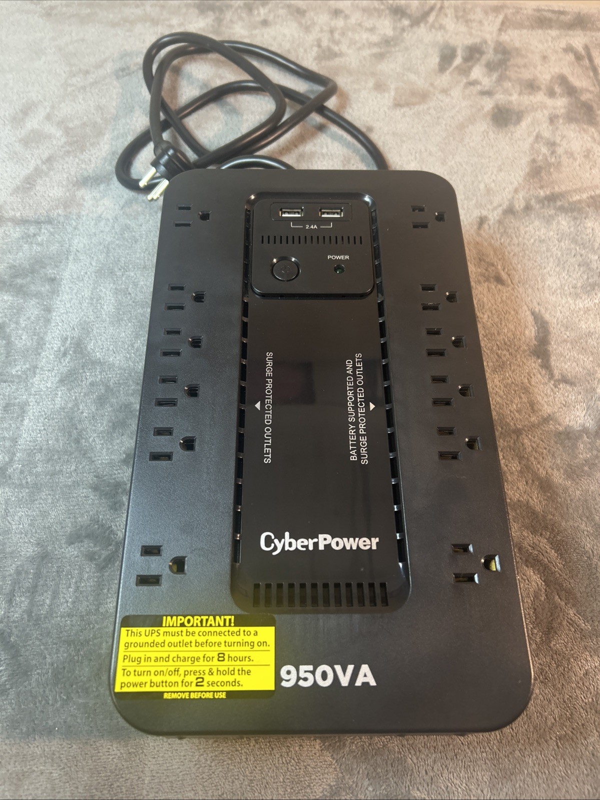 CyberPower SX950VA Battery Backup with Surge Protection