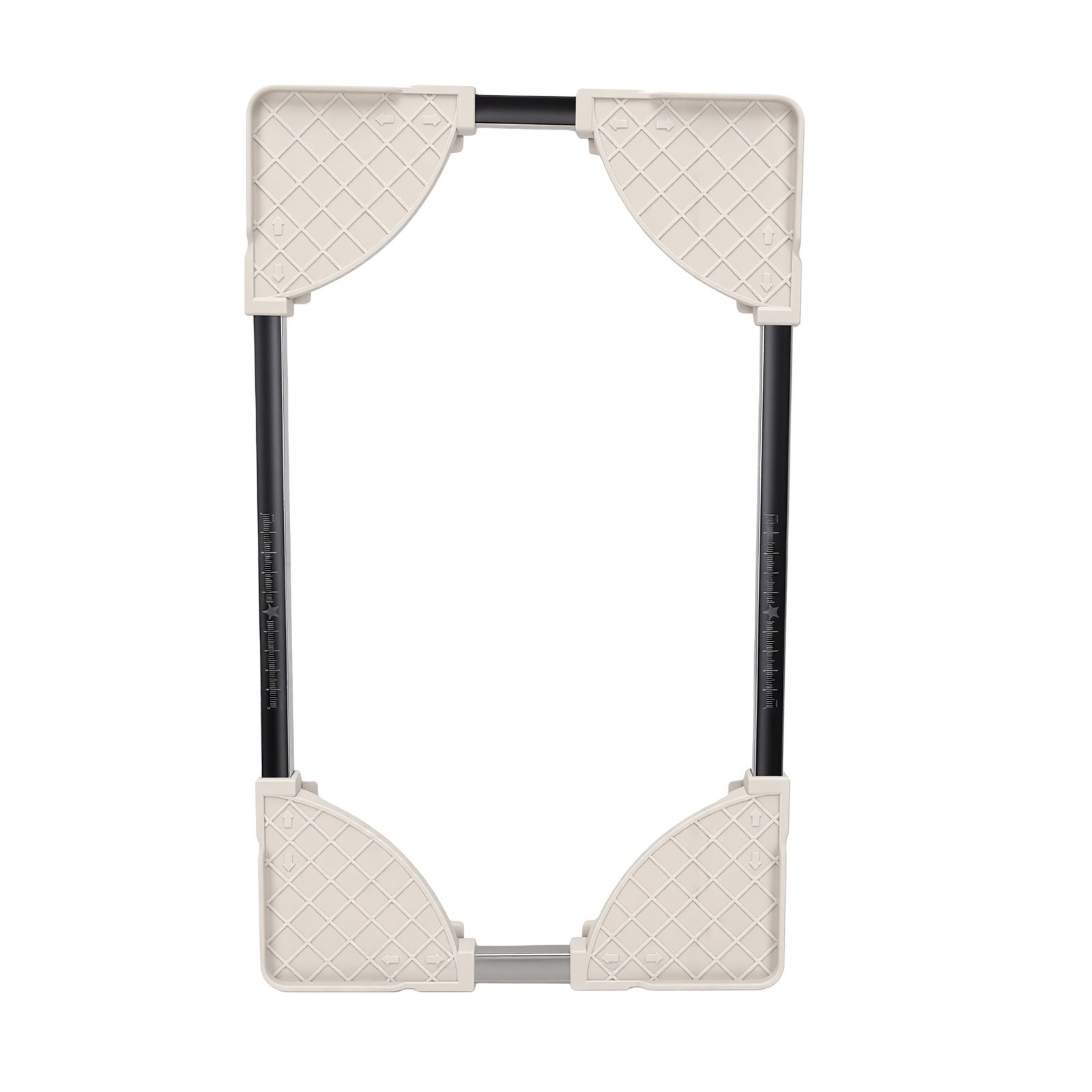 Adjustable Mobile CPU Stand With 4 Locking Caster Wheels Ventilated Compute ONHG