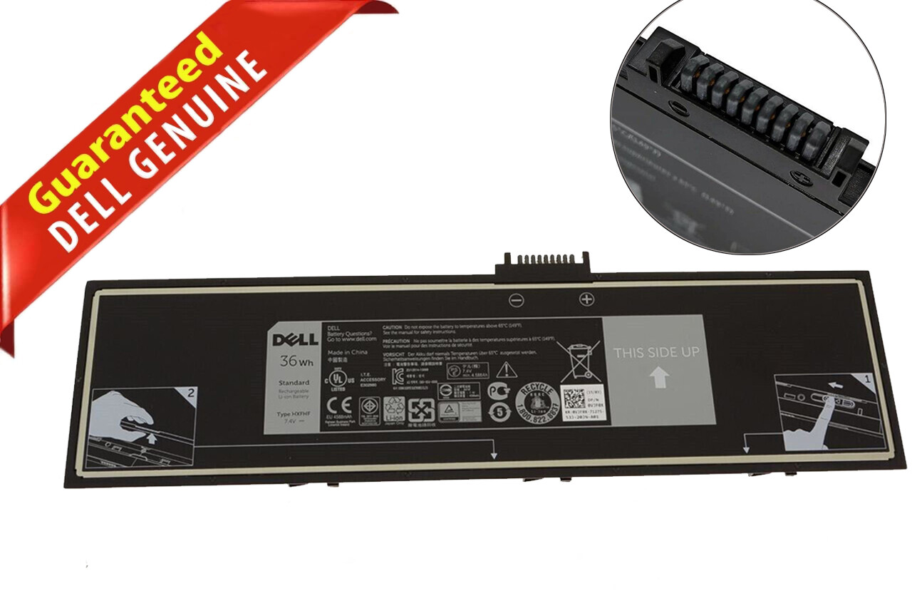 36Wh Tablet Battery for Dell Venue 11 Pro 7130 7139 7140 VT26R HXFHF 0VJF0X