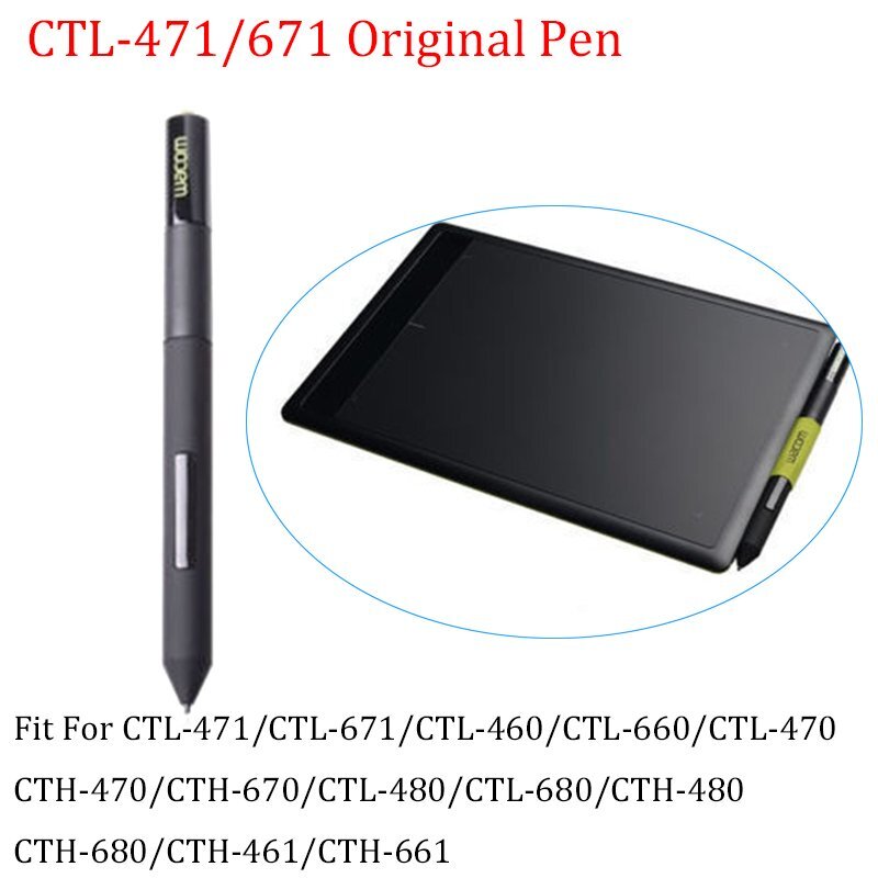 For Wacom CTL671 CTH-480 CTH-680 CTL-460 NEW Bamboo LP-171-OK Capture Pen Stylus