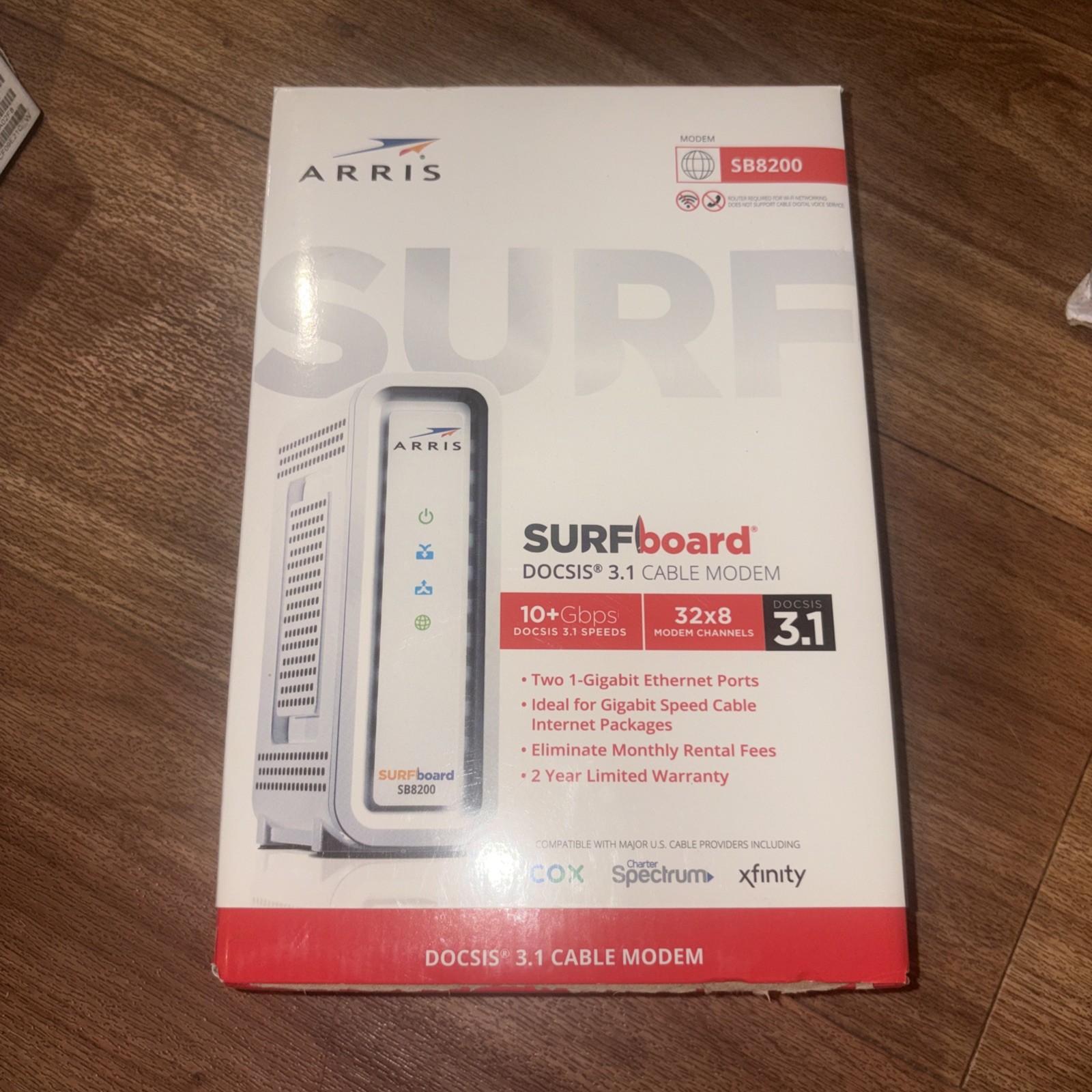 ARRIS SURFboard SB8200 DOCSIS 3.1 Cable Modem Tested