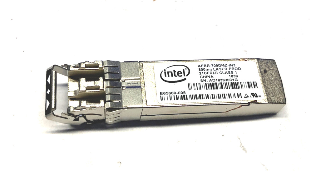  AFBR-709DMZ-IN3 Intel 1g/10g Dual Rate 400m Multimode Datacom Sfp+ Transceiver