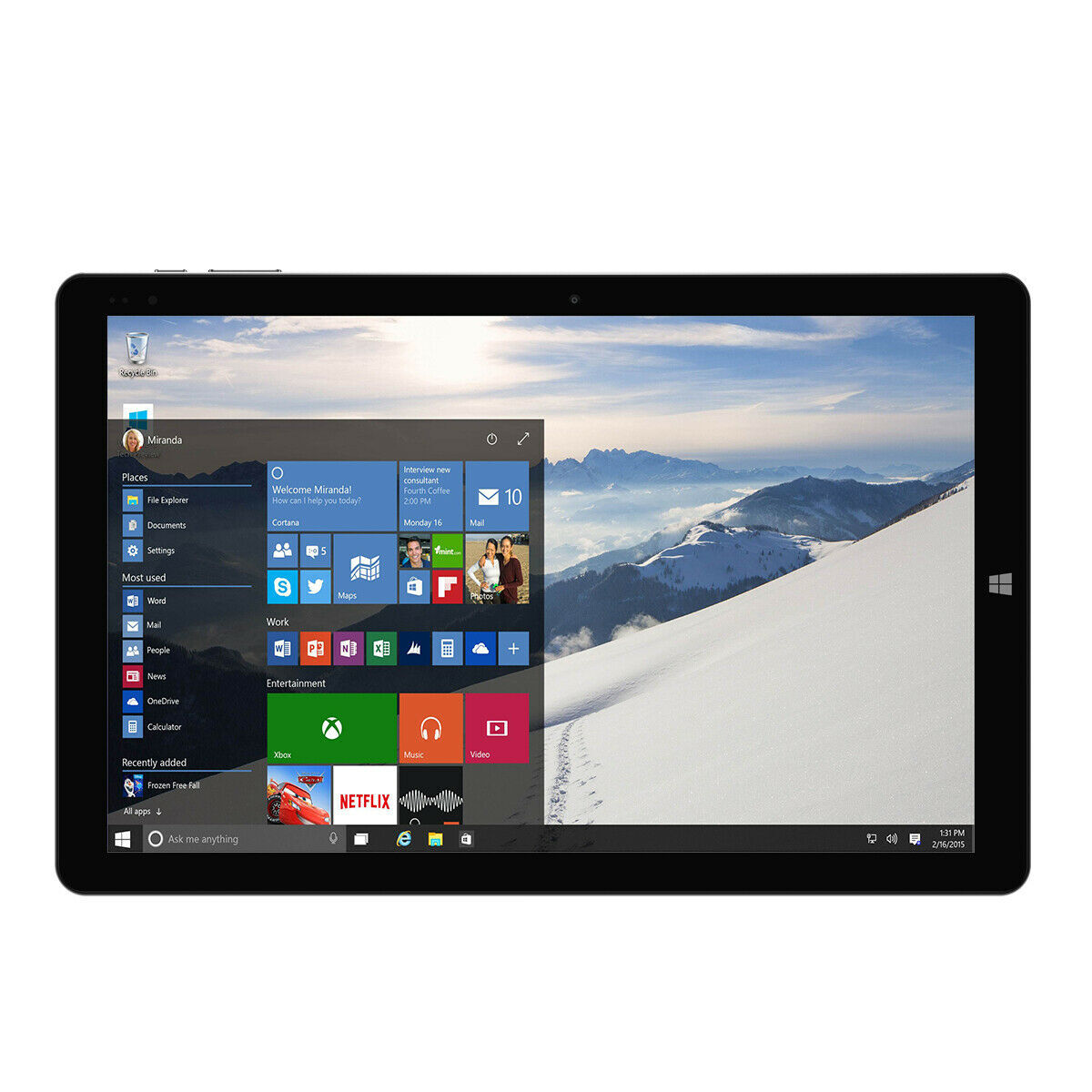 CHUWI Hi10 X 10.1" Windows 10 Tablet/Laptop Stylus 3 in 1 Intel N4120 PC 6+128GB
