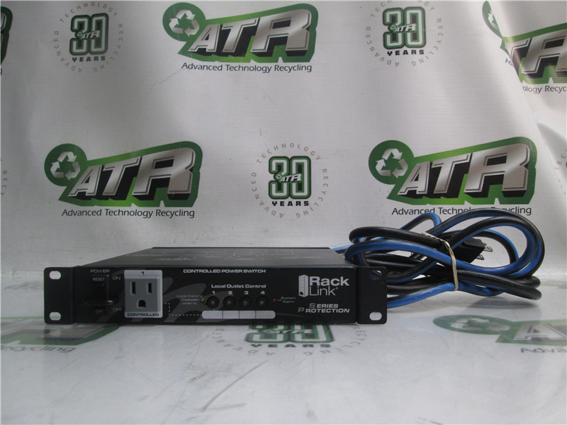 Middle Atlantic RLNK SW415R SP Power Switch 4 Outlet 15A Rack Mount Tested