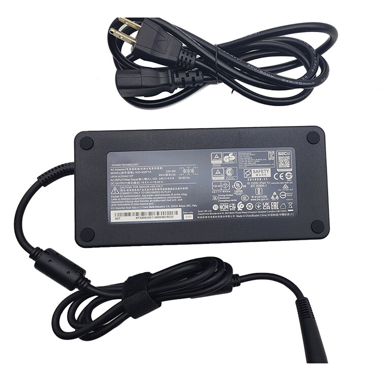 For Acer Predator Helios 300 PH315-55 Adapter Charger & Power Cord 280W-330W AC
