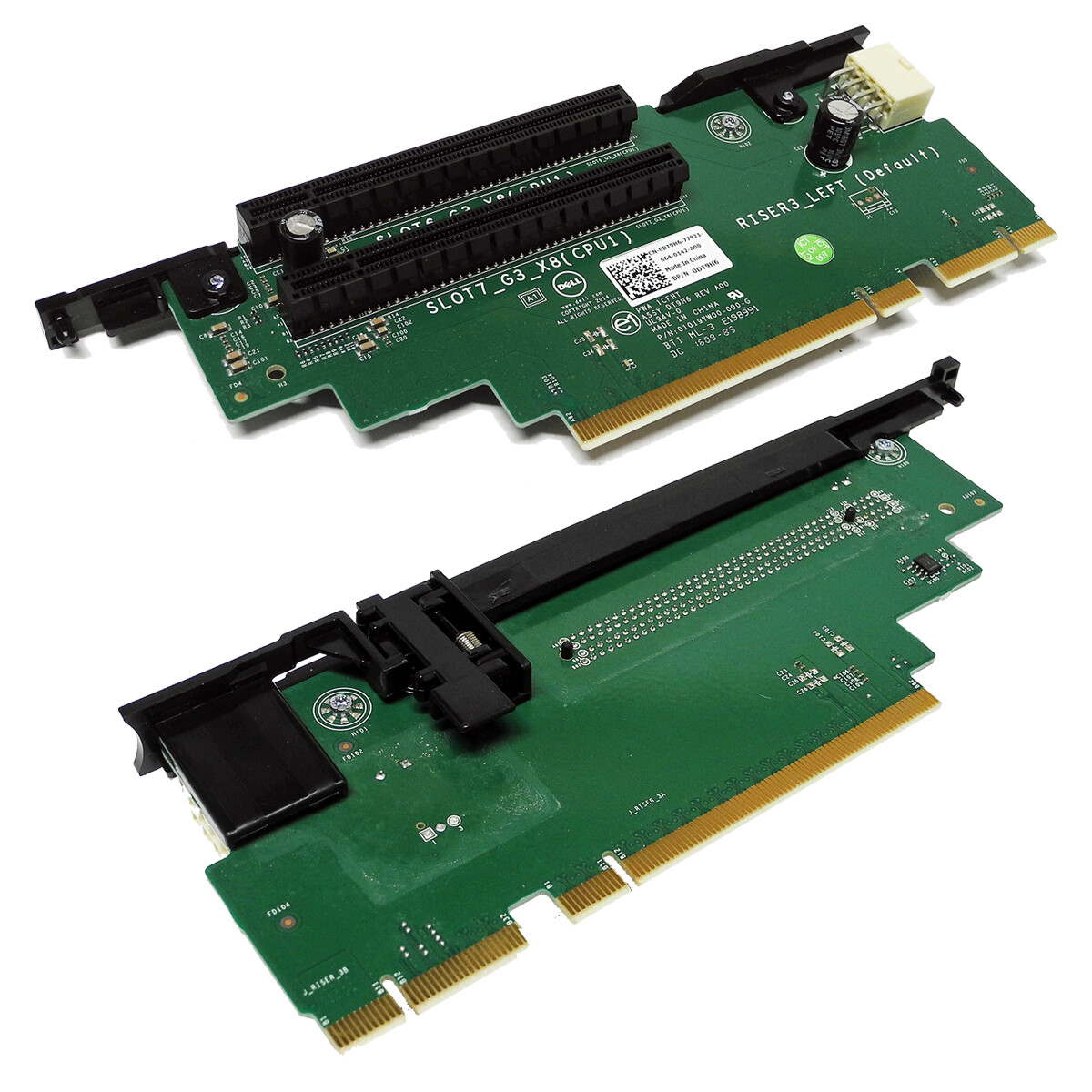 DELL 0DT9H6 Riser 3 Board PCIe x16 3.0 PCIe x4 for PowerEdge R730 R730xd Server