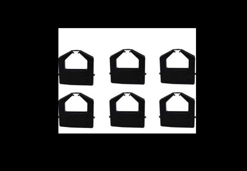 New 6 PK  black ink ribbon for Fujitsu DL3300 DL3400 DL3600 dot matrix printer