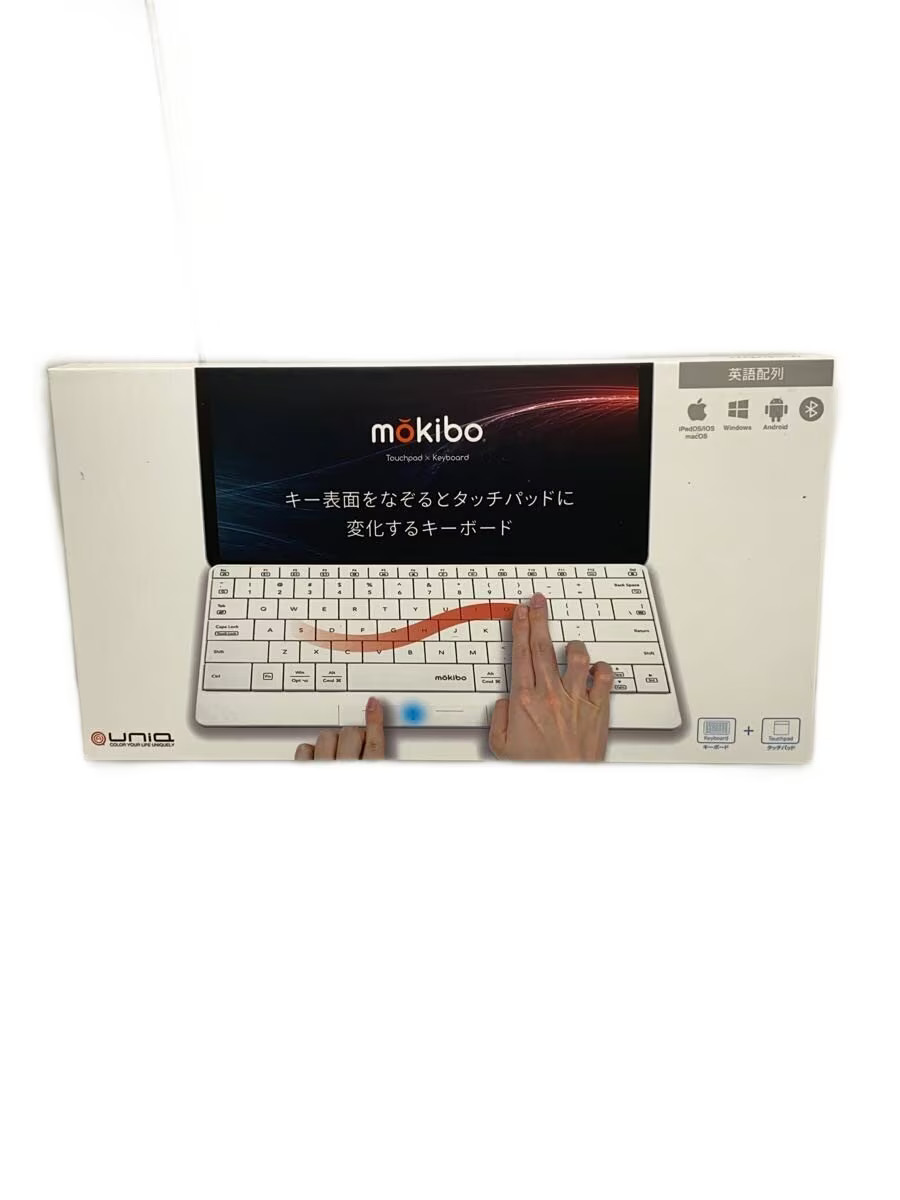 Mokibo/Keyboard that changes to a touchpad when the key surface is traced/MKB316