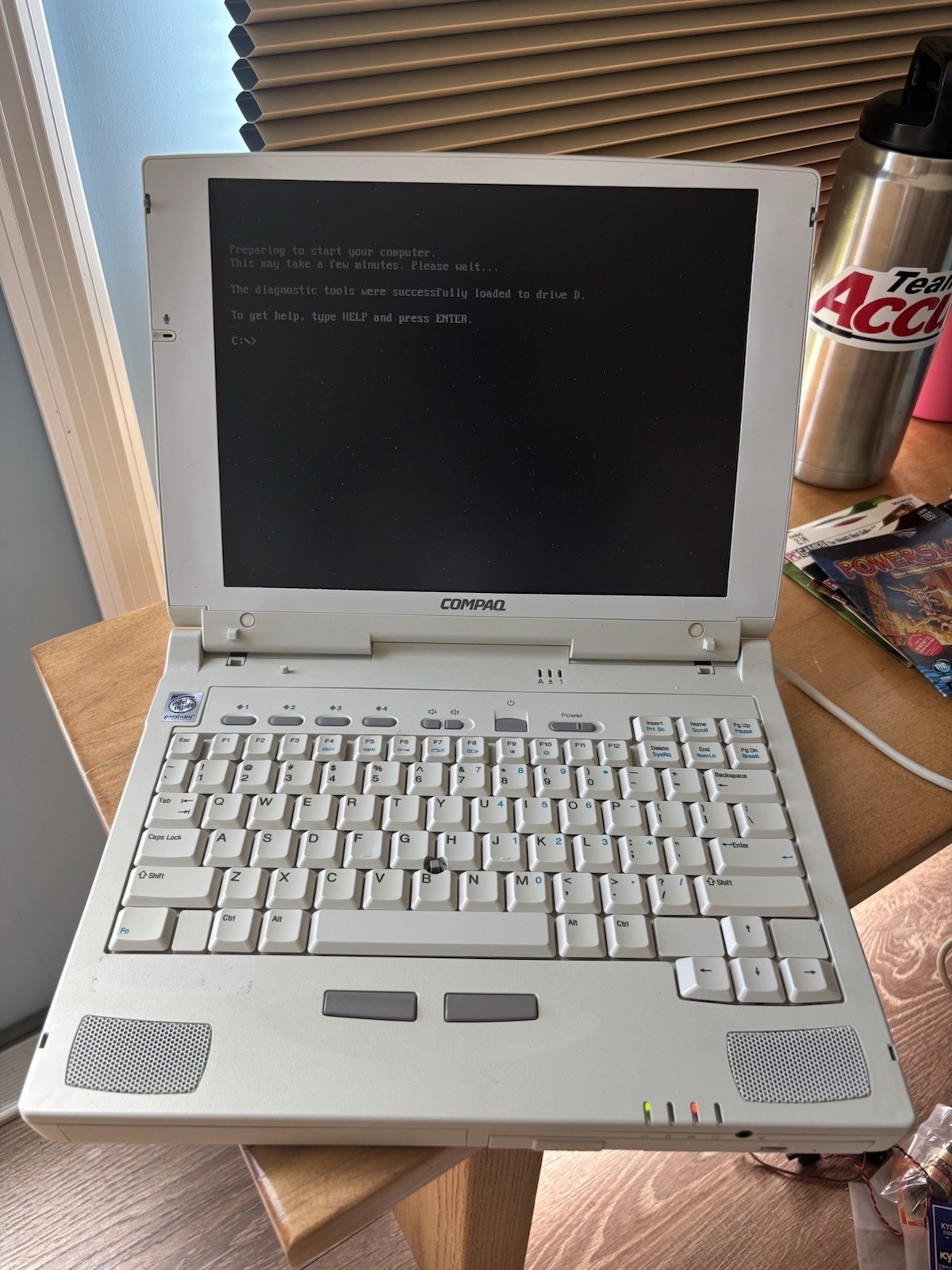 VINTAGE COMPAQ ARMADA 7370DMT LAPTOP COMPUTER