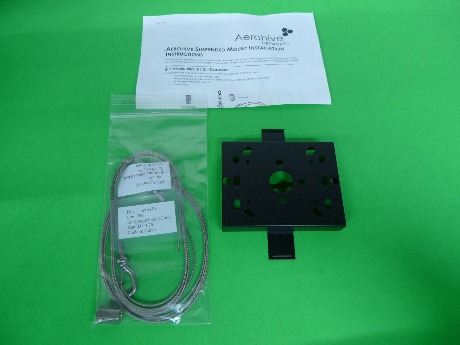 Aerohive Network Device Suspended Bracket Mounting Kit AH-ACC-BKT-SU-KIT