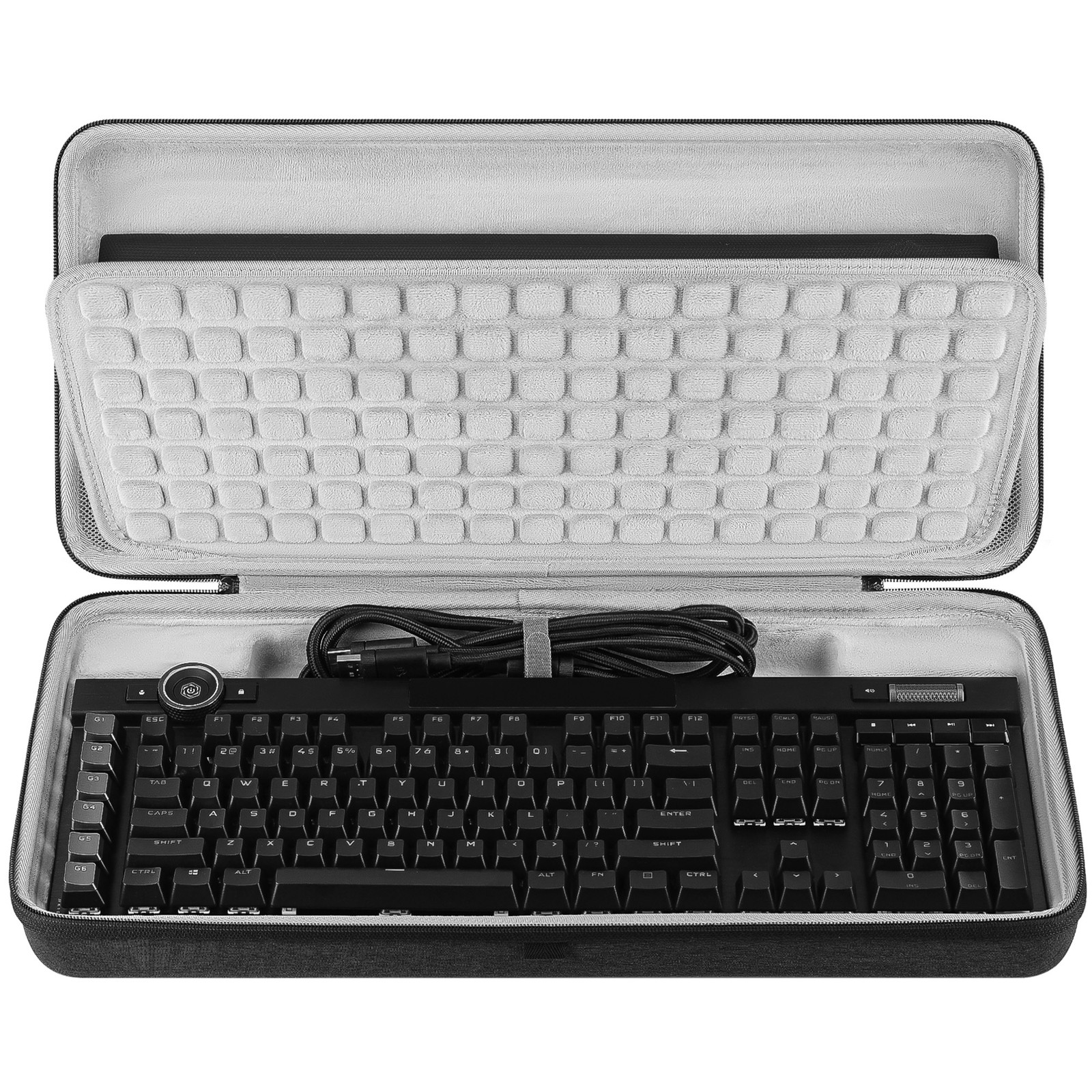 Geekria Carrying Case for 104 Key~108 Key Keyboard