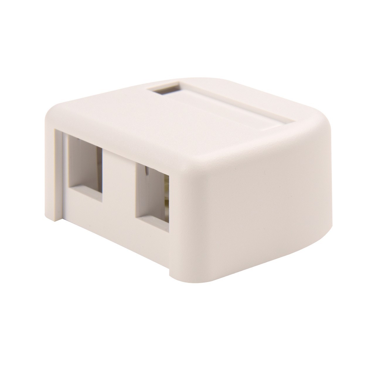 20 Pack Legrand KSSMB2 2 Port Keystone Openings Screw Kit Fog White