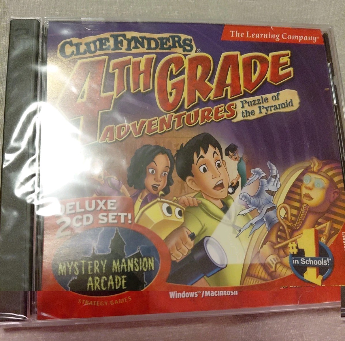 Cluefinders Puzzle Of The Pyramid Interactive Software For Math And Science