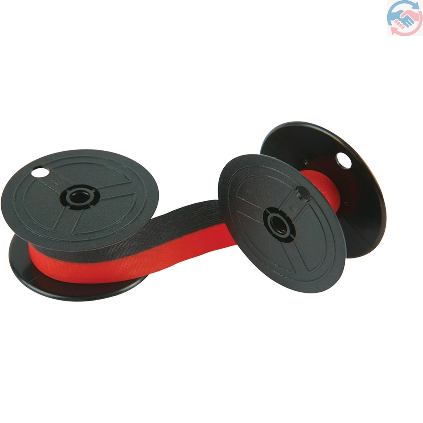 11216 Universal Twin Spool Calculator Ribbon, 6-Pack,Black/red