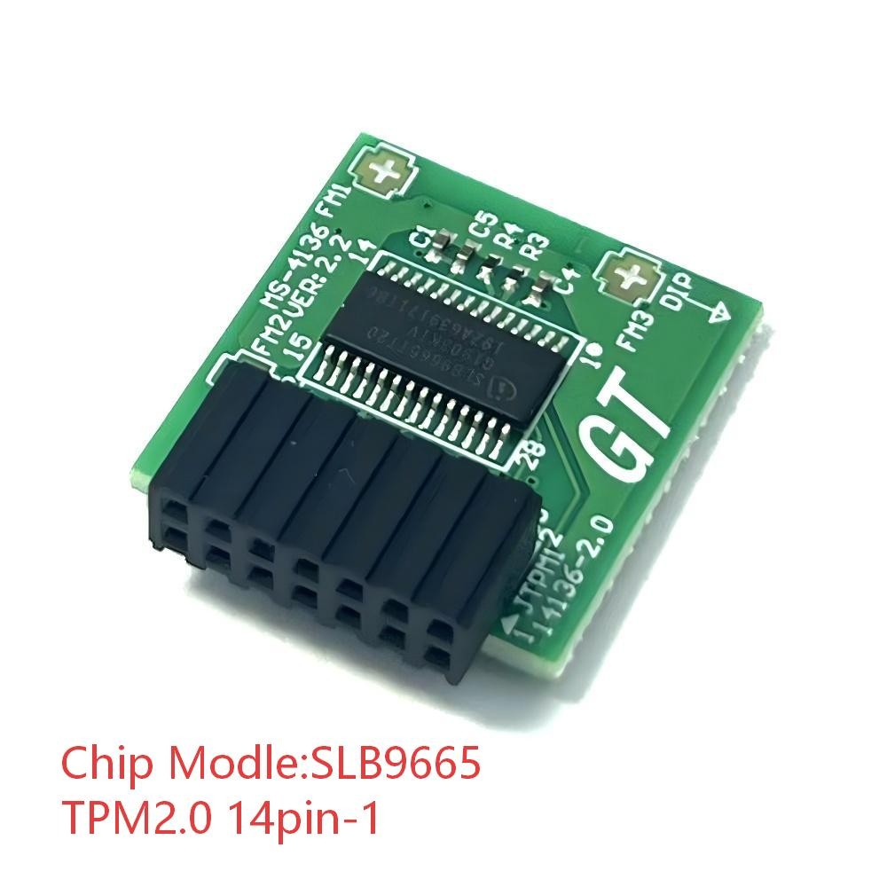 TPM2.0 14pin-1Module Trusted Platform LPC for MSI MS-4136 MEG X399 CREATION USA