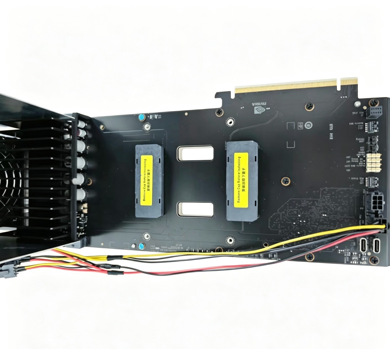 NVIDIA B300 SXM6 to PCIe Adapter Board w/ Fan & Power Plug and Play Kit