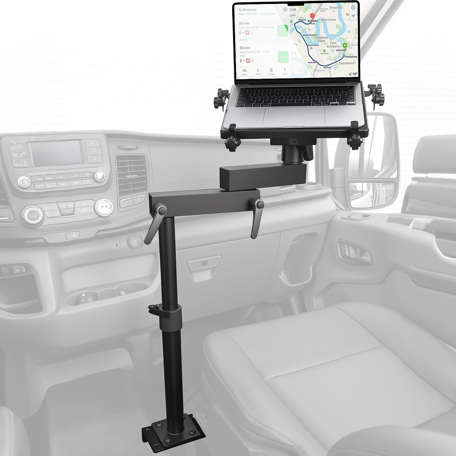 Van Laptop Mount Fit for Ford Transit 2014-2023 150 250 350