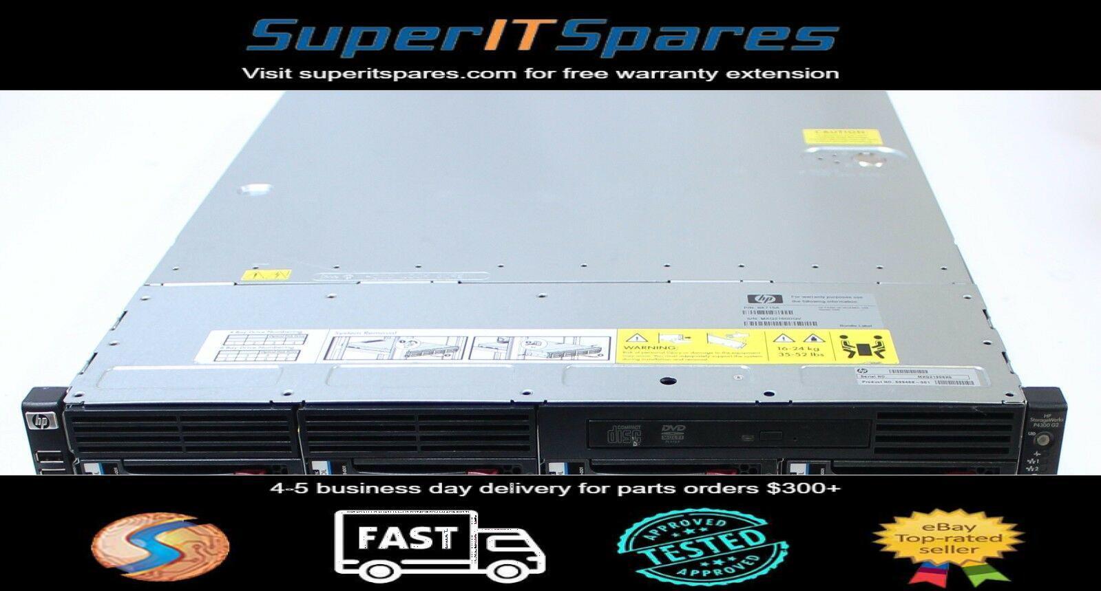 599468-001 HP Storage Works P4300 G2 Hard Drive Array