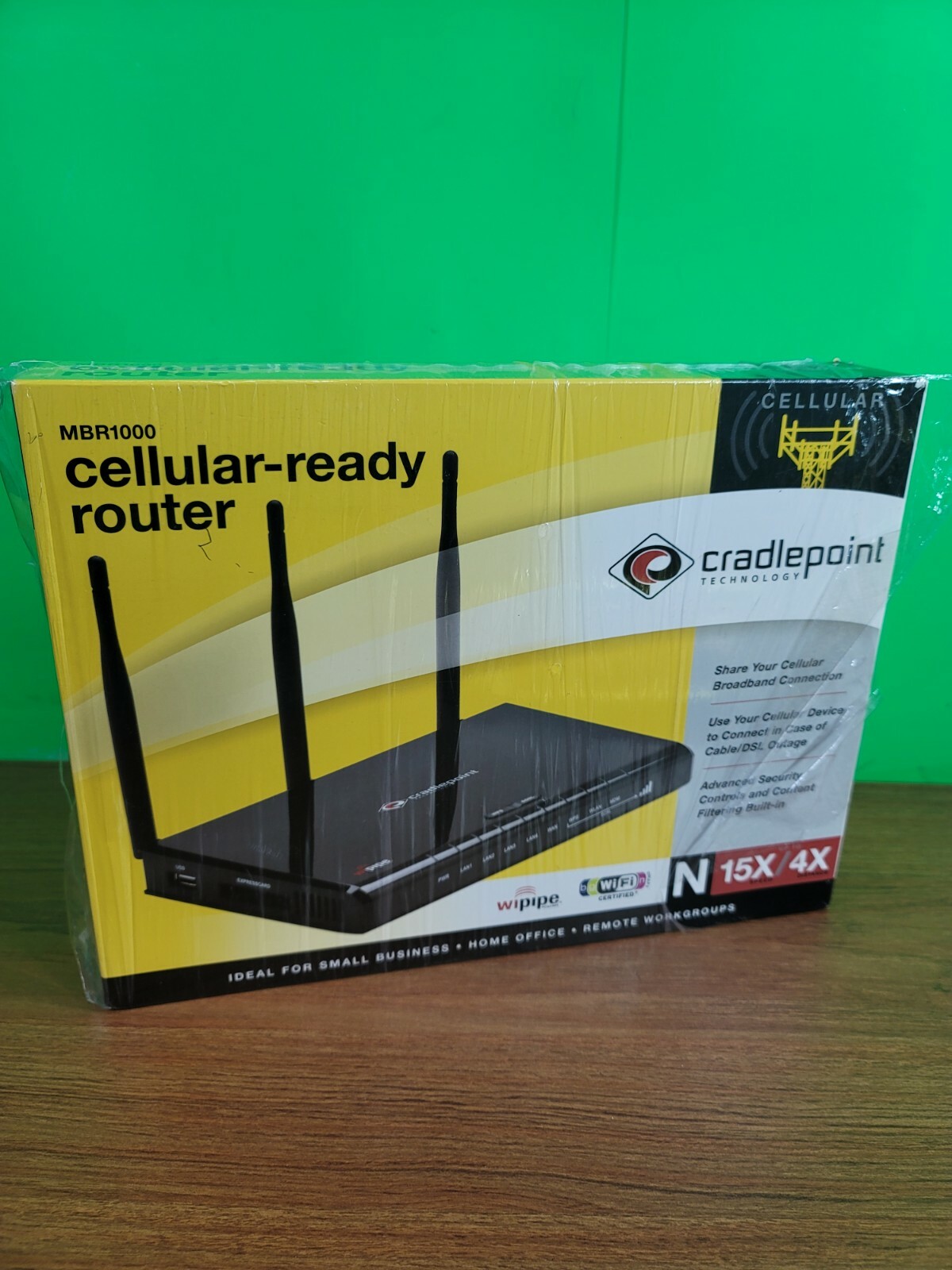 Cradlepoint MBR1000 Cellular-ready 3G/4G Mobile Broadband N Router NEW OPEN BOX.