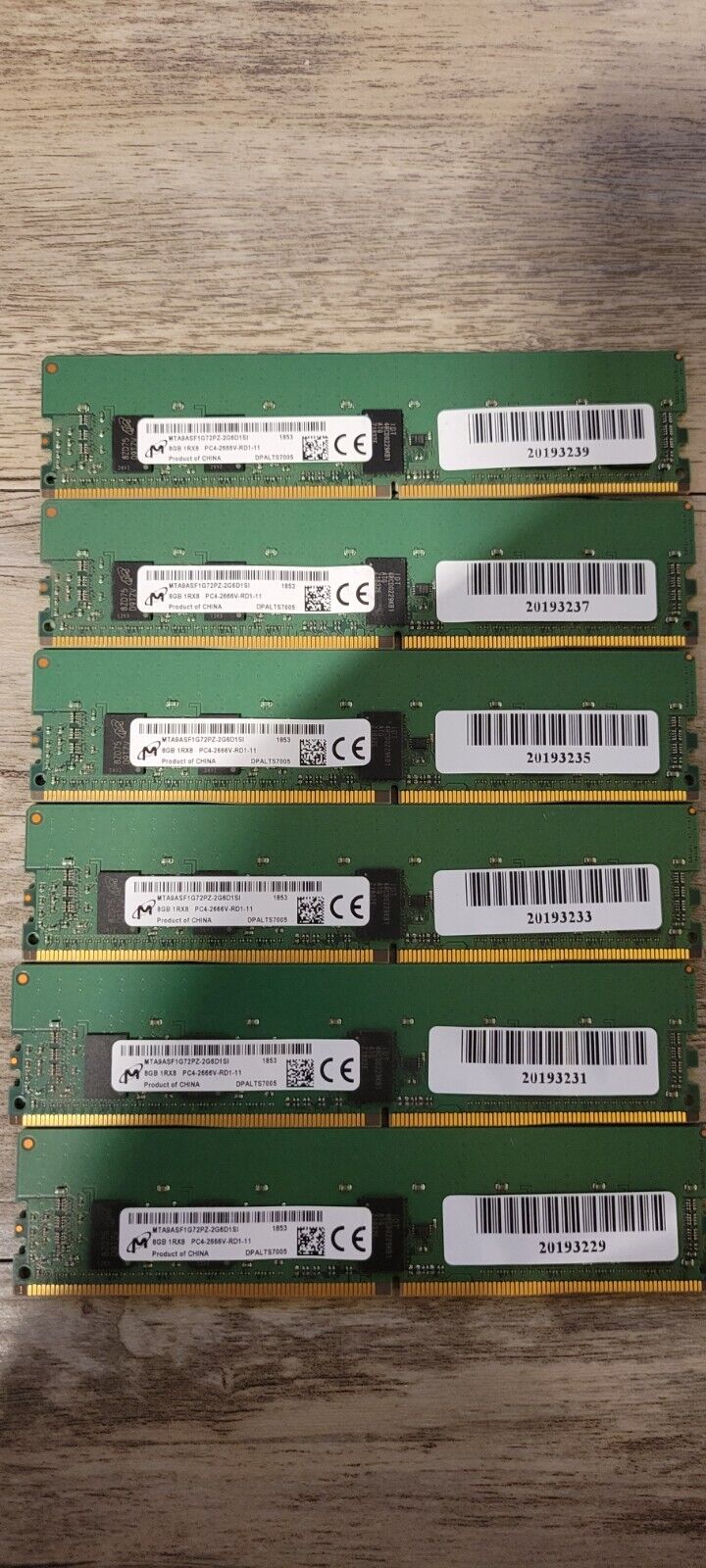 SK Hynix 8GB PC4-2666V 1Rx8 ECC Server RAM