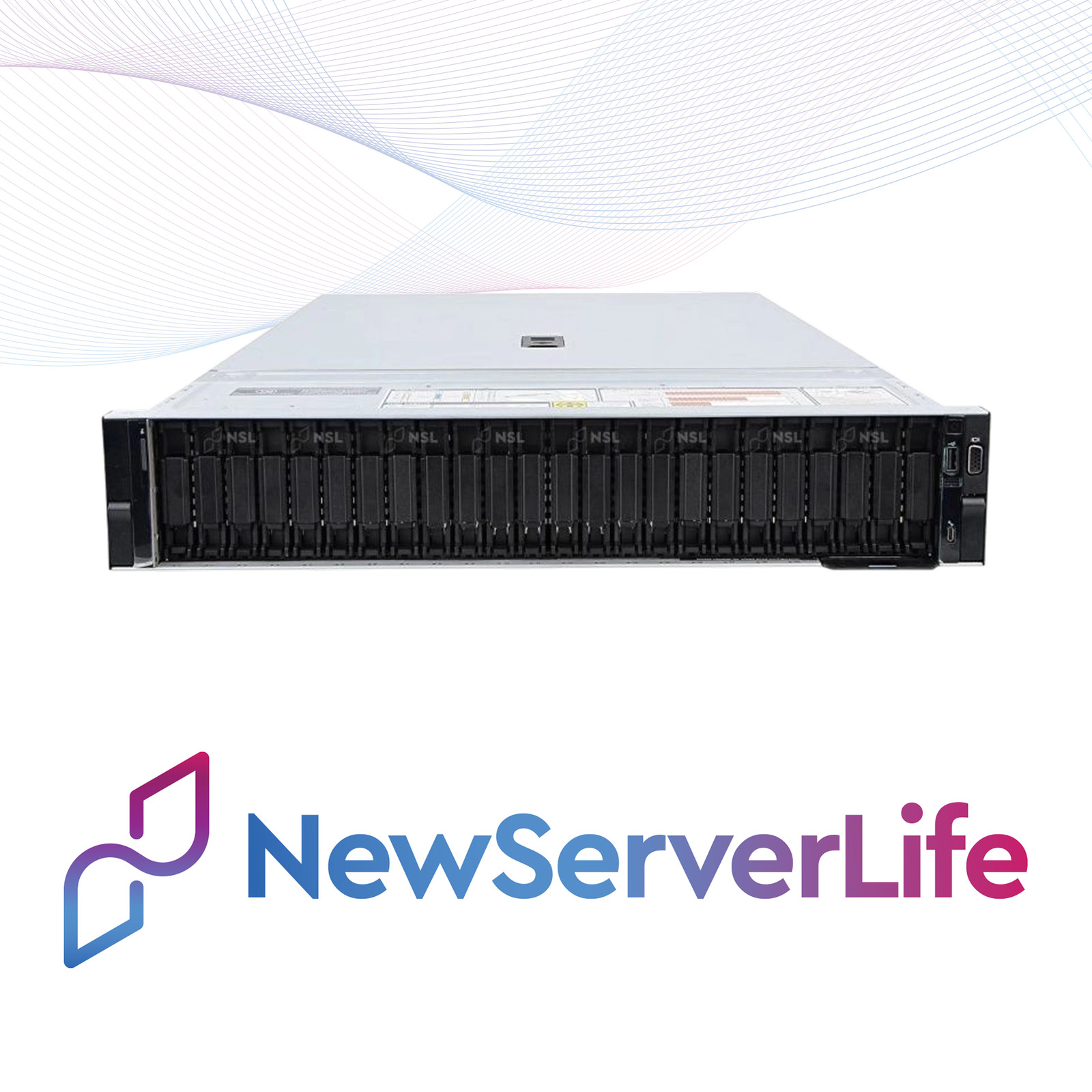 DELL R750 24SFF 2x Gold 6330 2GHz =56C 64GB HBA355i 4x1Gb RJ45 2x 800W