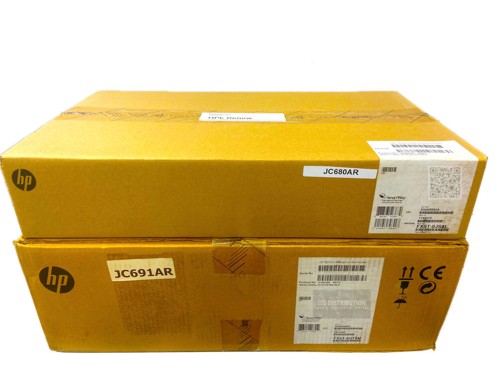 JC691A I Renew Sealed HP Procurve A5830AF-48G Switch + JC680A Power Supply