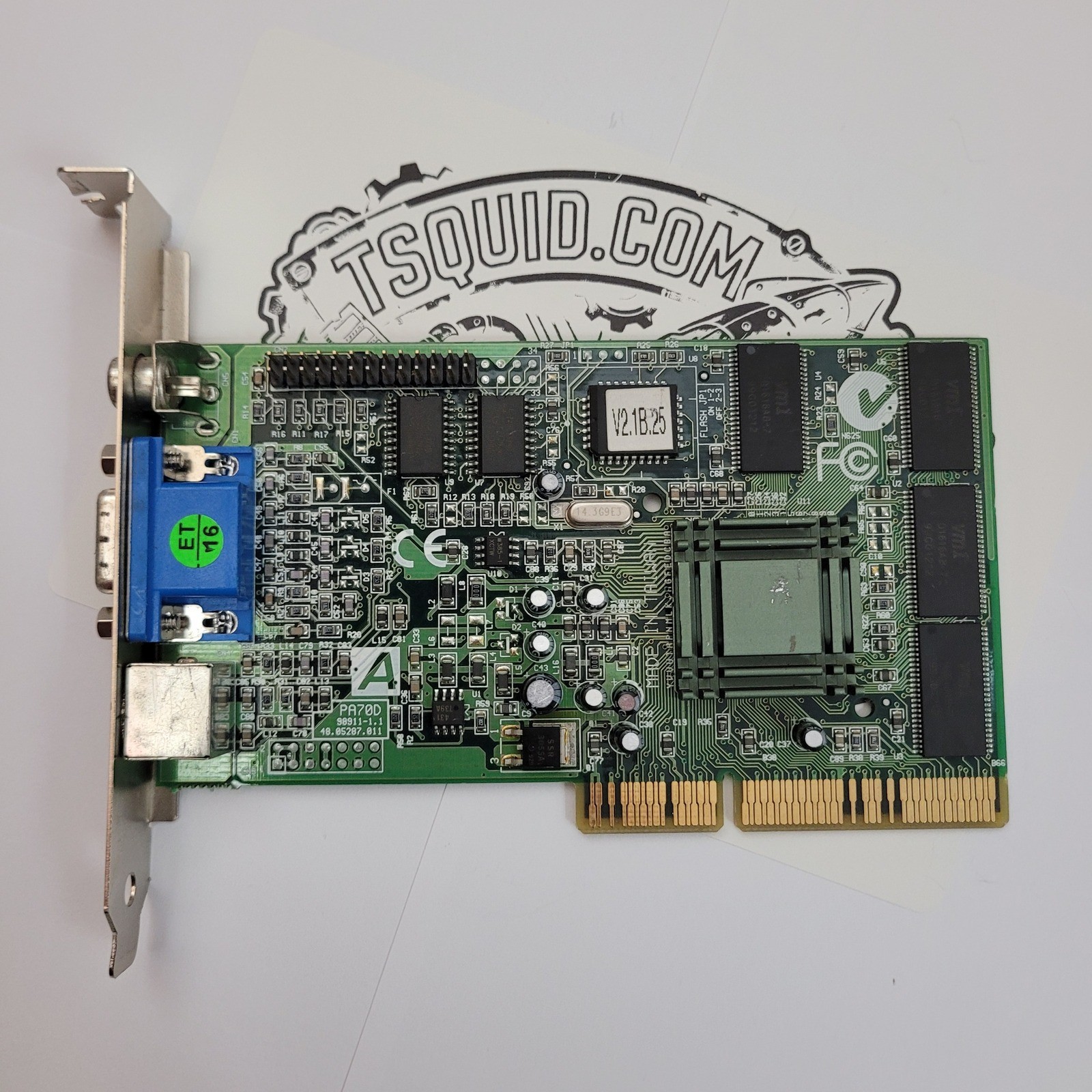 AOpen PA70D AGP Graphics Card S3 Trio3D/2X 8MB Navigator 90.05210.681 MAX 104835