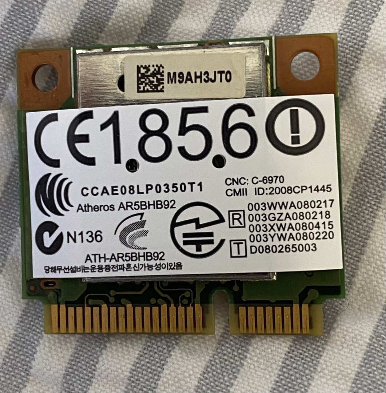 Atheros AR9280 PCI-Express AR5BHB92 for Linux Hackintosh Win10 WiFi Network Card
