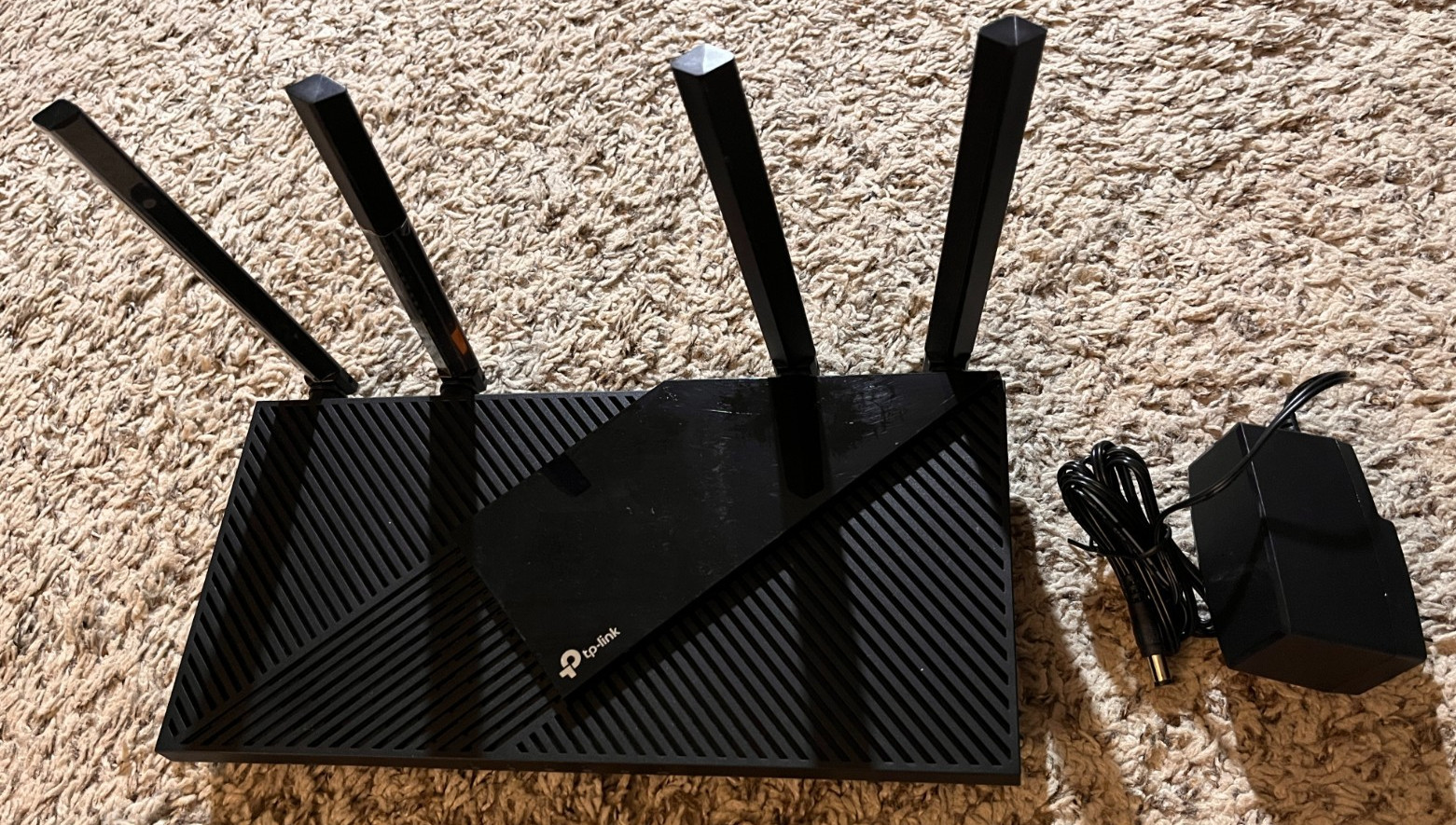 tp-link Archer AX55 Pro AX3000 Multi-Gigabit Wi-Fi 6 Router W/Power Cord